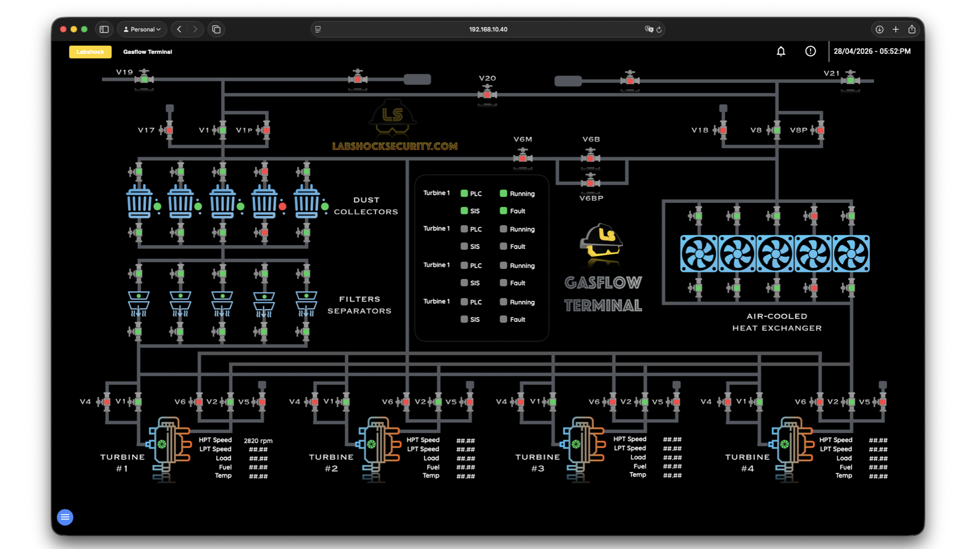 Gasflow Terminal