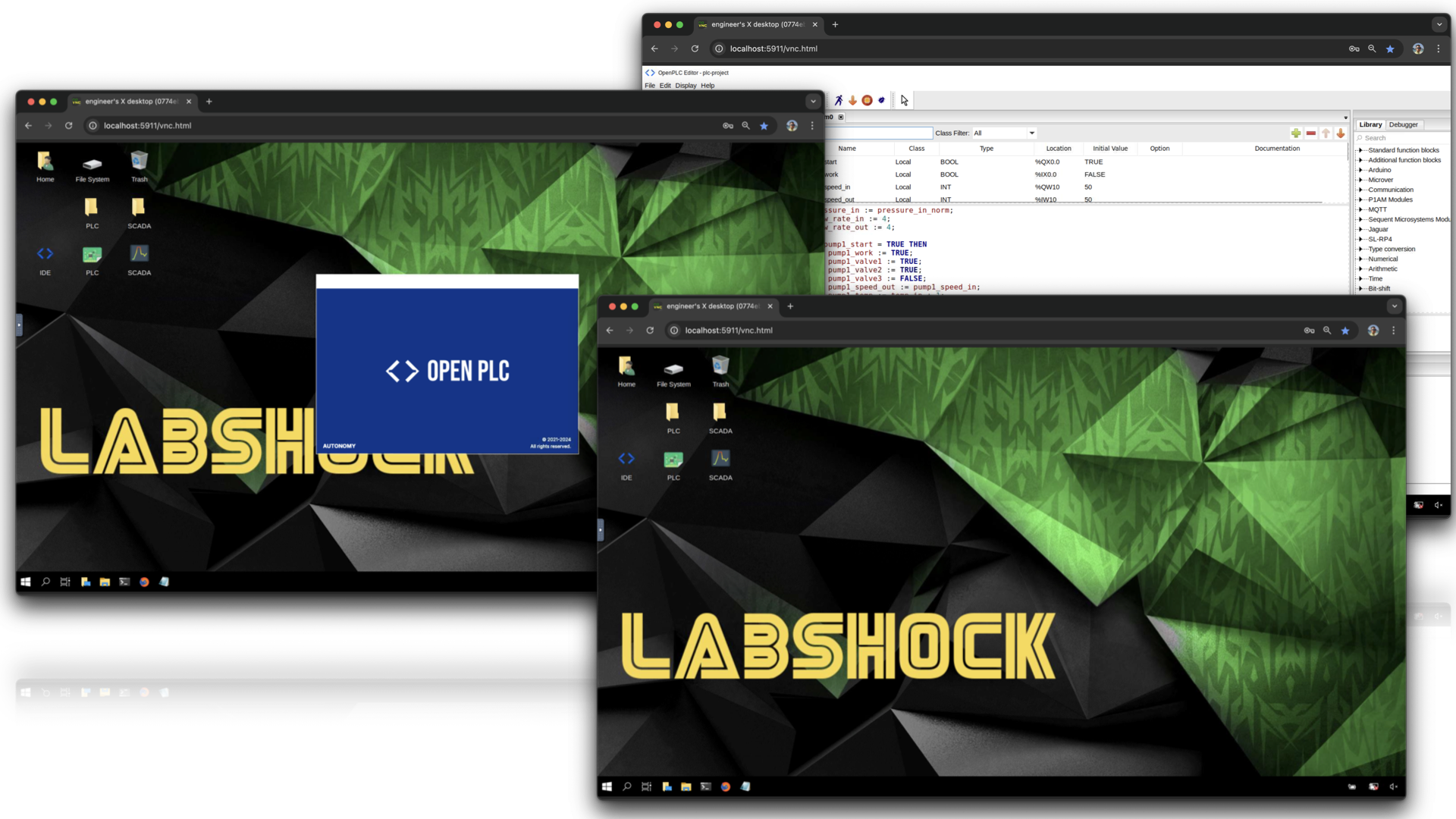 Engineering Workstation with ICS tools